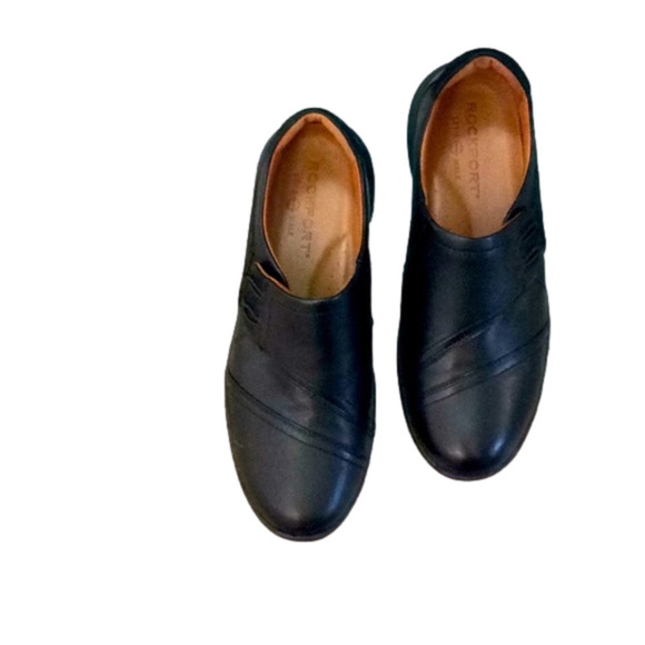 Rockport let’s walk shoes, size 10M, black - Picture 1 of 5